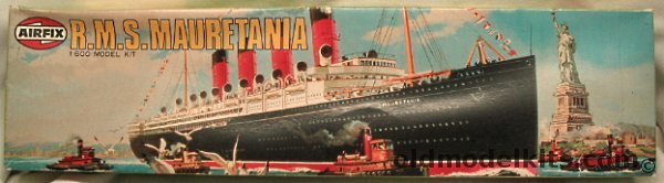 Airfix 1/600 RMS Mauretania Ocean Liner, X481-800 plastic model kit